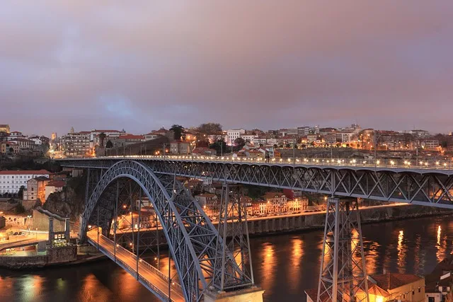 Porto Ribeira waterfront a UNESCO World Heritage site where expats choose to live in northern Portugal